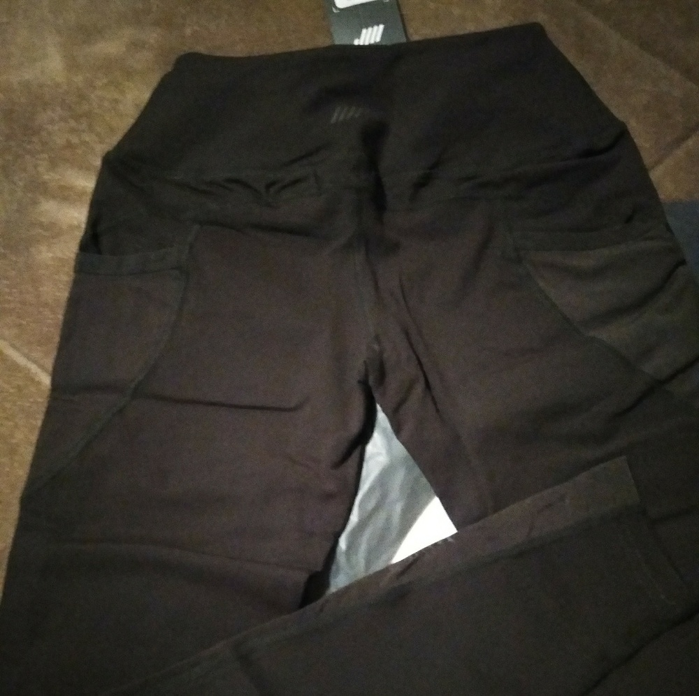 Power Mesh Leggings - Dark Khaki